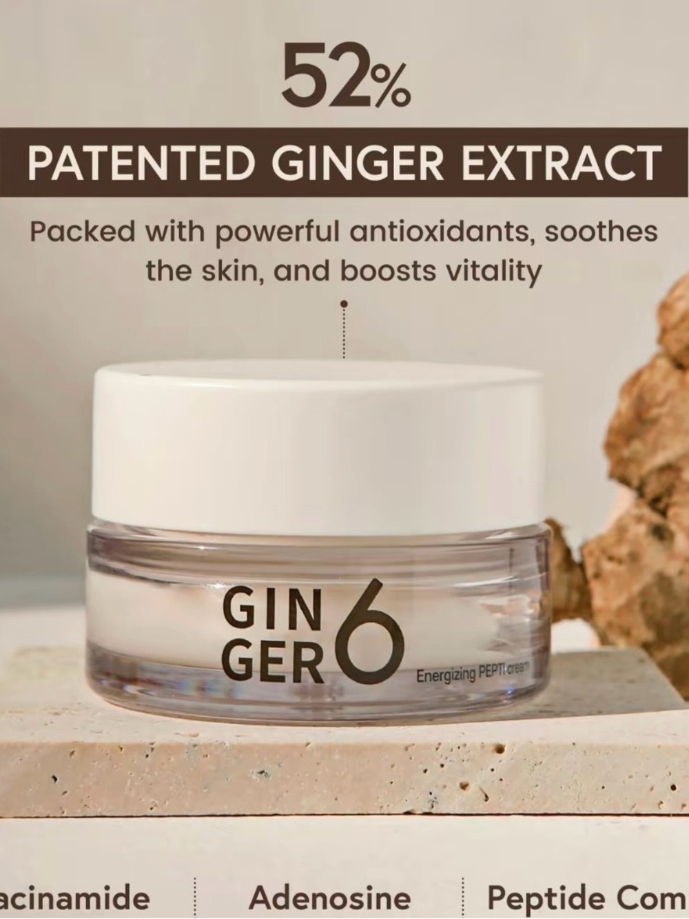 Energizing Peptide Cream — White